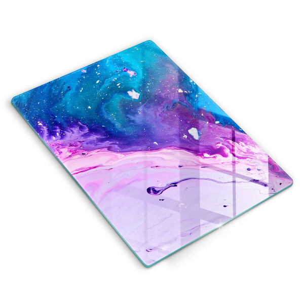 Skleněná deska do kuchyně Abstrakce inkousty