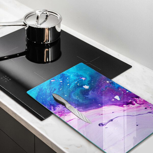 Skleněná deska do kuchyně Abstrakce inkousty