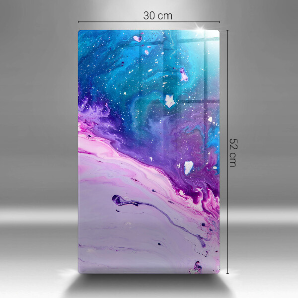 Skleněná deska do kuchyně Abstrakce inkousty