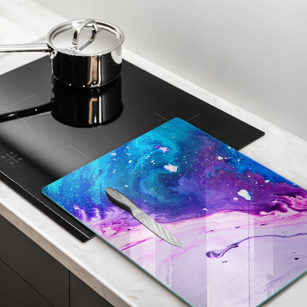 Skleněná deska do kuchyně Abstrakce inkousty