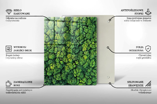 Skleněná krájecí deska Krásné květiny