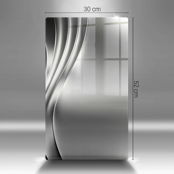 Skleněná krájecí deska Kovová konstrukce