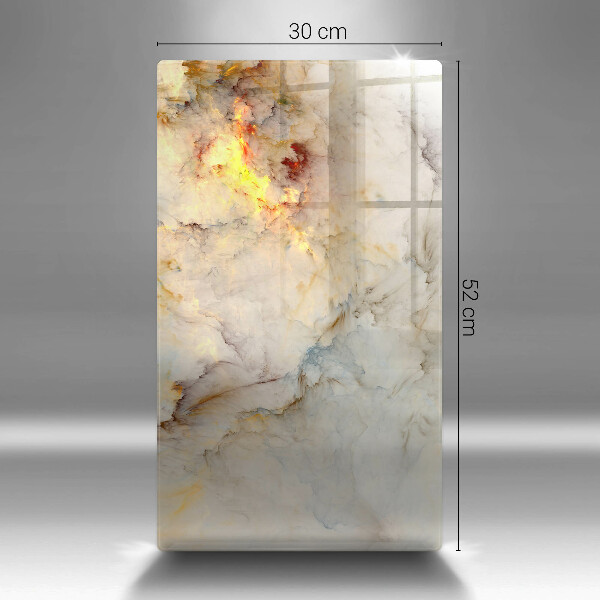 Skleněná krájecí deska Textura mramoru se zlatem