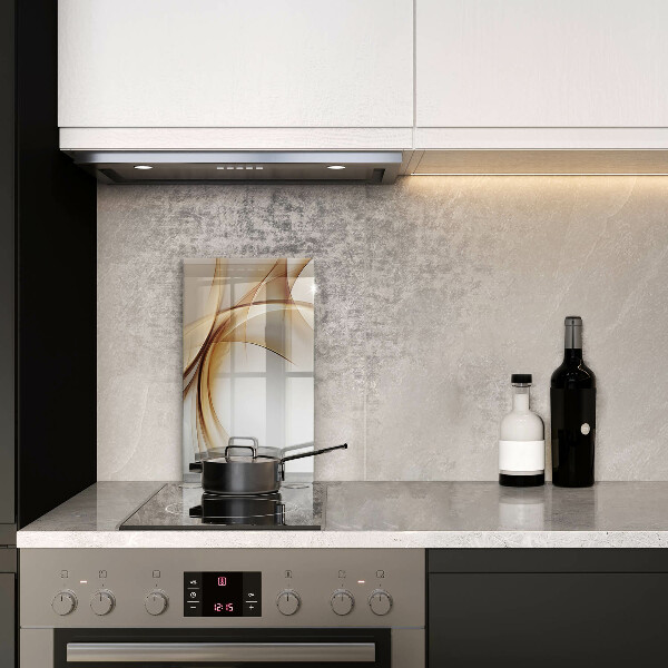 Skleněná deska do kuchyně Abstraktní tvary