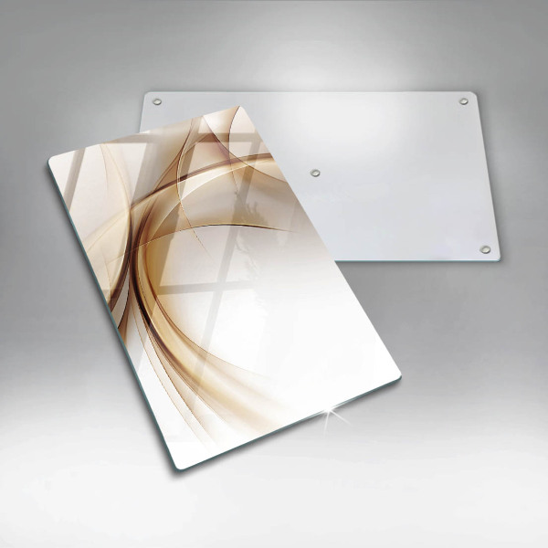 Skleněná deska do kuchyně Abstraktní tvary