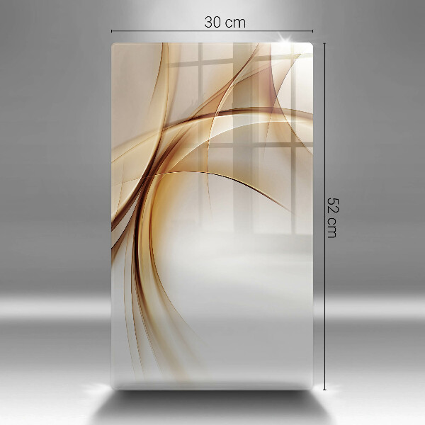 Skleněná deska do kuchyně Abstraktní tvary