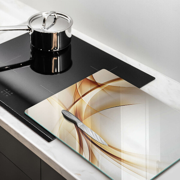 Skleněná deska do kuchyně Abstraktní tvary