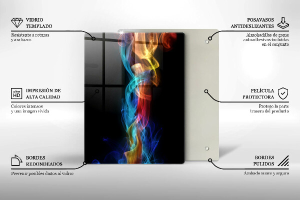 Skleněná deska do kuchyně Dřevěné lžíce koření