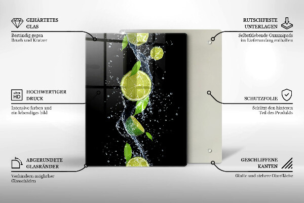 Skleněná deska do kuchyně Boho ptačí peří