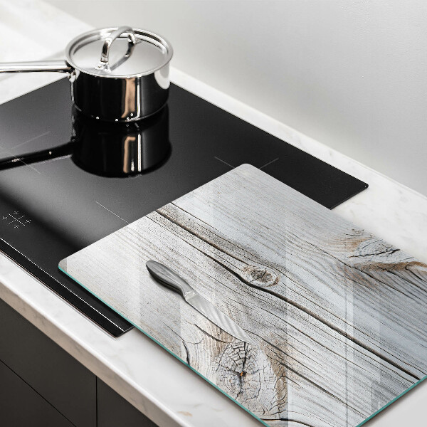 Skleněná krájecí deska Světlá struktura dřeva