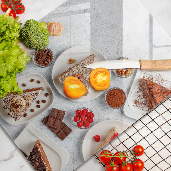 Skleněná krájecí deska Sladkost dortu