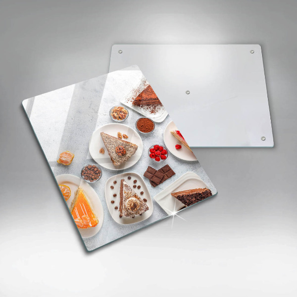 Skleněná krájecí deska Sladkost dortu