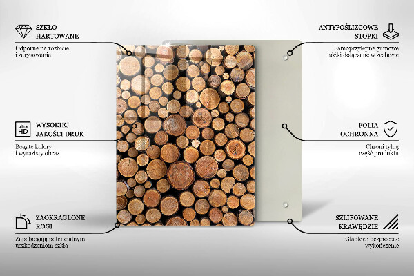 Skleněná krájecí deska Sladkost dortu