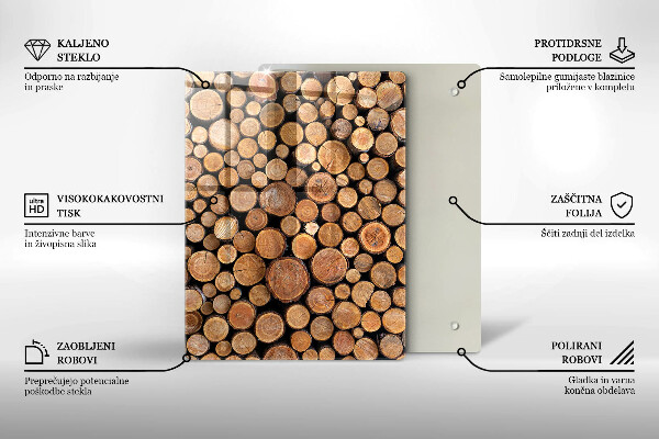 Skleněná krájecí deska Sladkost dortu