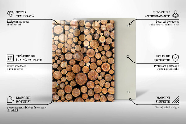 Skleněná krájecí deska Sladkost dortu