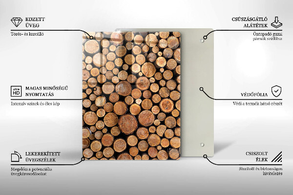 Skleněná krájecí deska Sladkost dortu