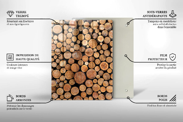 Skleněná krájecí deska Sladkost dortu
