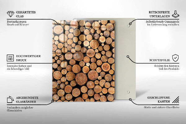 Skleněná krájecí deska Sladkost dortu