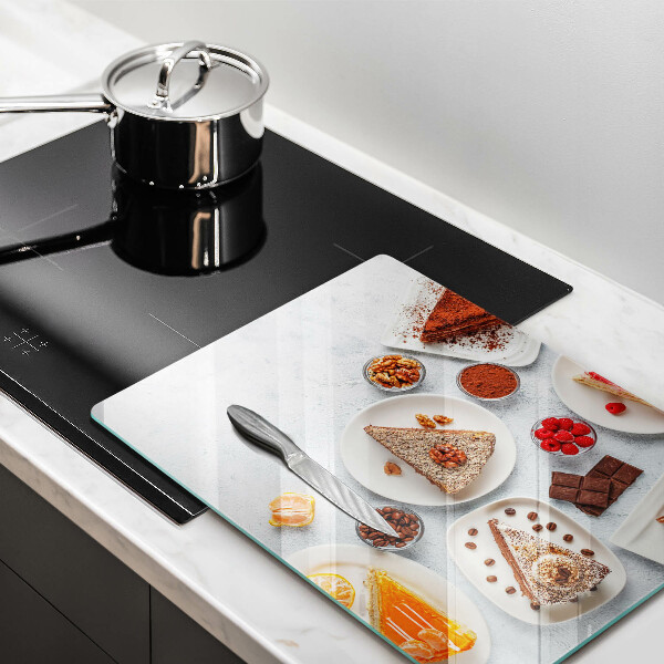 Skleněná krájecí deska Sladkost dortu