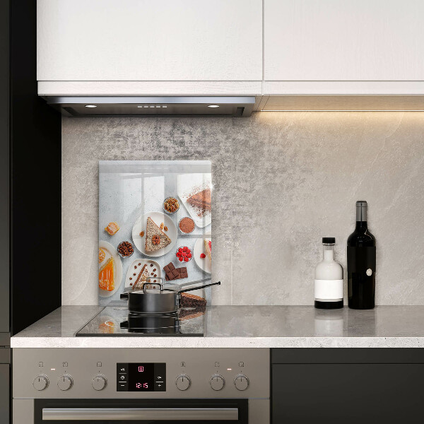 Skleněná krájecí deska Sladkost dortu