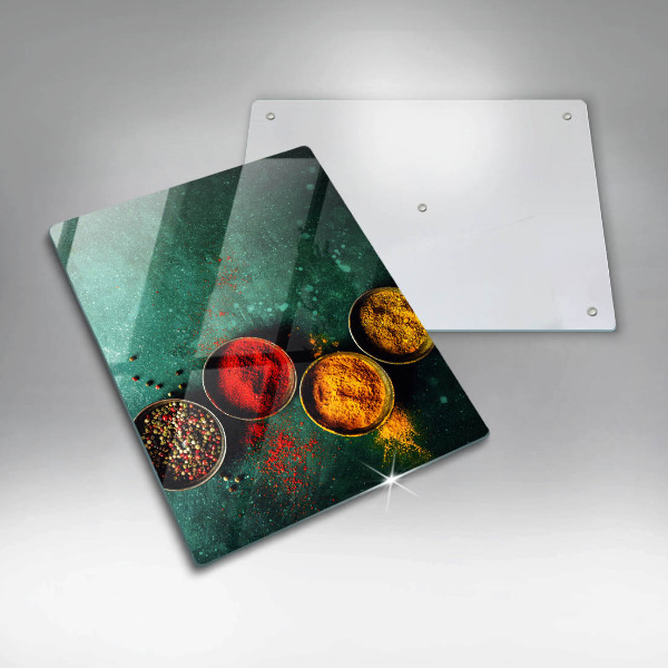 Skleněná krájecí deska Orientální koření