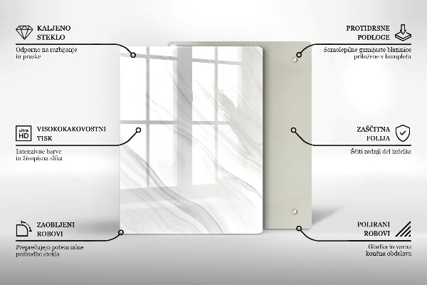 Skleněná krájecí deska Orientální koření