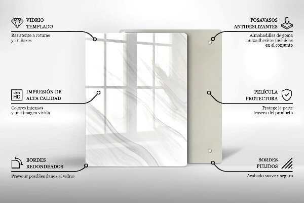 Skleněná krájecí deska Orientální koření