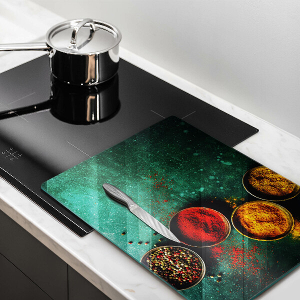 Skleněná krájecí deska Orientální koření