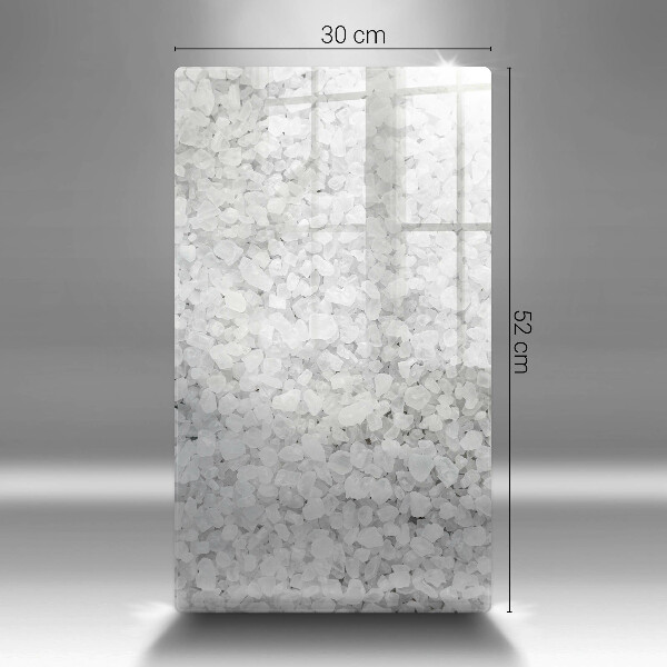 Skleněná krájecí deska Krystaly soli