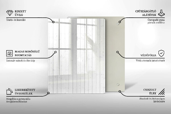 Skleněná krájecí deska Sváteční ovoce