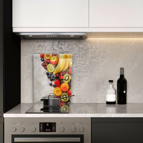 Skleněná krájecí deska Sváteční ovoce