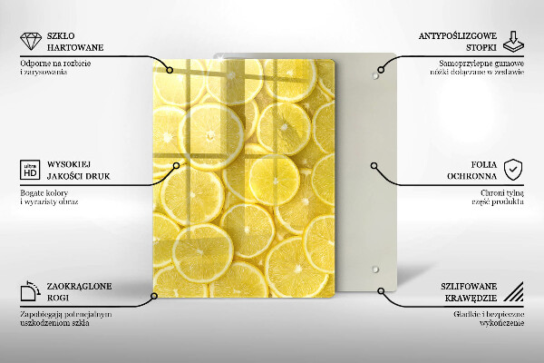 Skleněná krájecí deska Barevné bonbóny