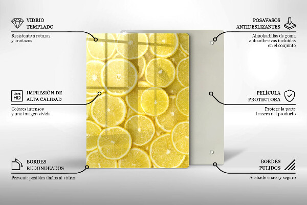 Skleněná krájecí deska Barevné bonbóny