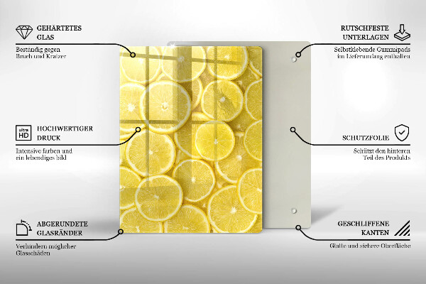 Skleněná krájecí deska Barevné bonbóny