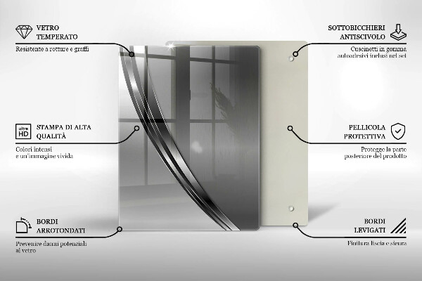 Skleněná deska do kuchyně Barevné ovoce
