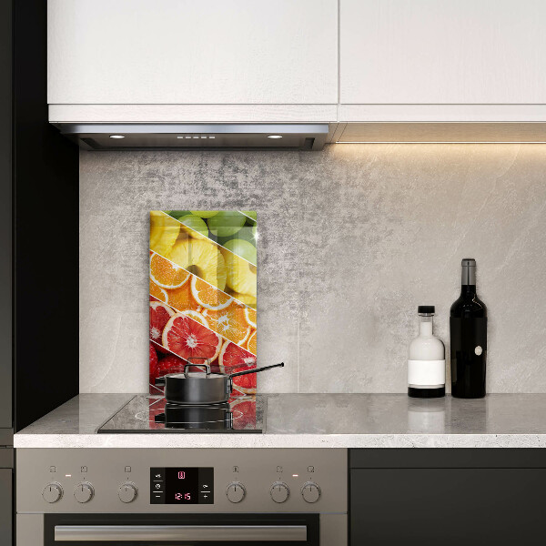 Skleněná deska do kuchyně Barevné ovoce