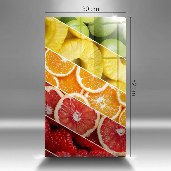 Skleněná deska do kuchyně Barevné ovoce