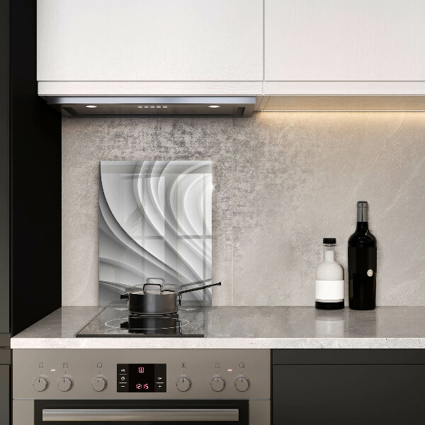 Skleněná deska do kuchyně Geometrické čáry