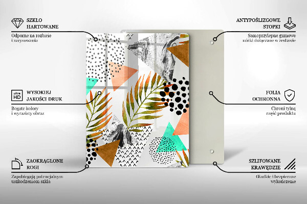 Skleněná deska do kuchyně Modrý a zlatý mramor