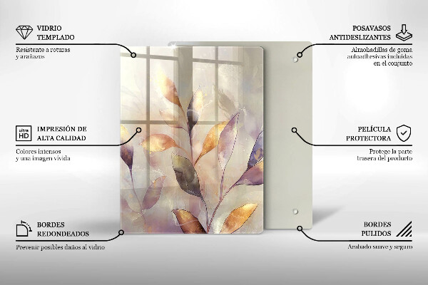 Skleněná deska do kuchyně Zelenina na stole