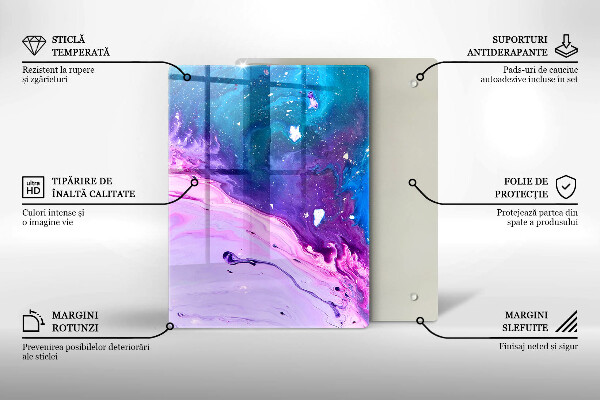 Skleněná deska do kuchyně Zelené ovoce a zelenina