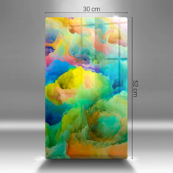 Skleněná deska do kuchyně Barevná abstrakce