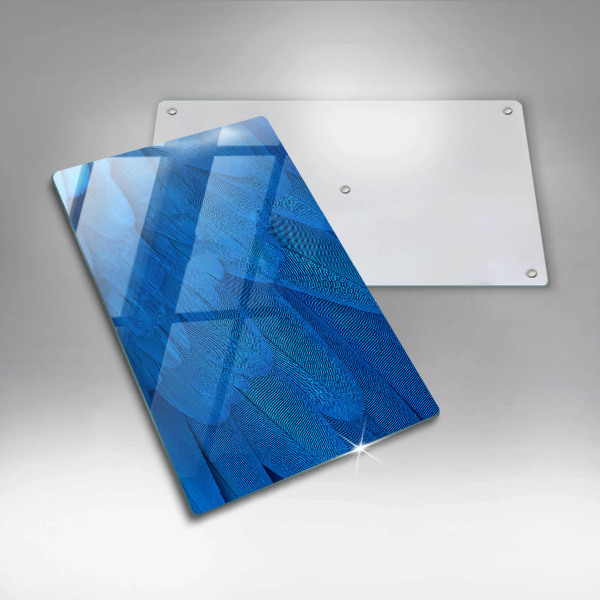 Skleněná deska do kuchyně Ptačí peří