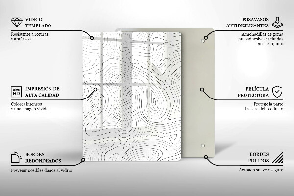 Skleněná deska do kuchyně Staré zátky od vína