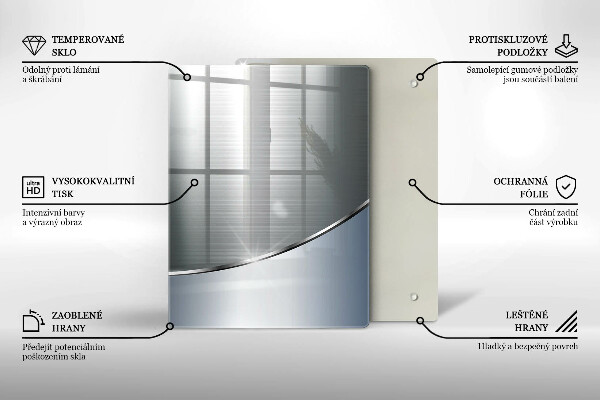 Skleněná deska do kuchyně Moderní světlé desky