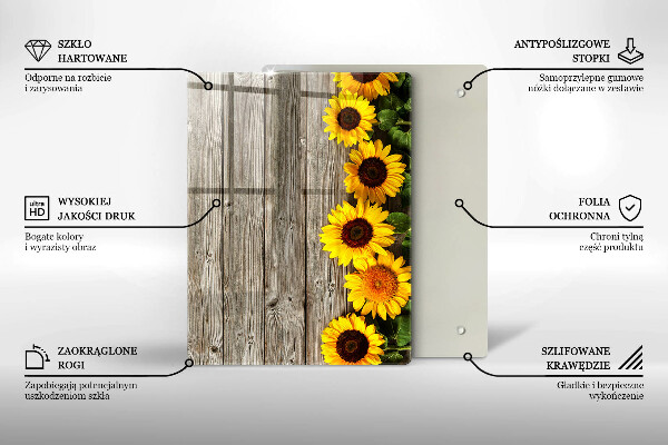 Skleněná deska do kuchyně Kmeny stromů