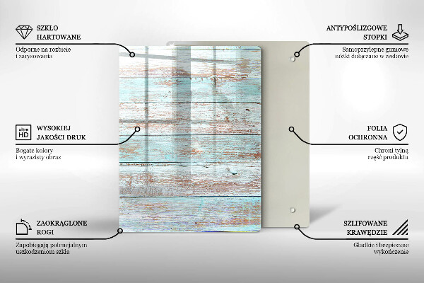 Skleněná deska do kuchyně Moderní abstrakce