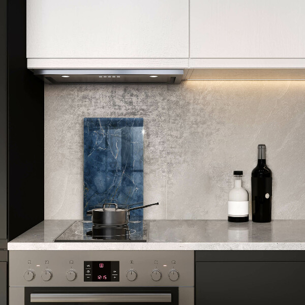 Skleněná deska do kuchyně Textura mramorového kamene