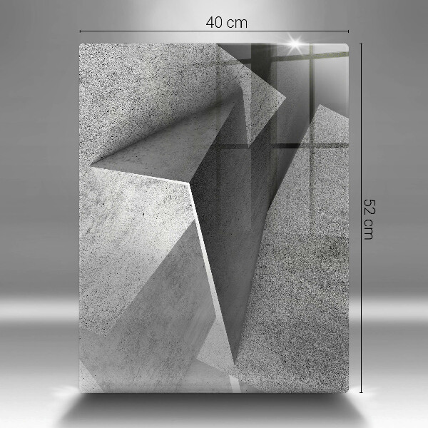 Skleněná deska do kuchyně Konkrétní abstrakce