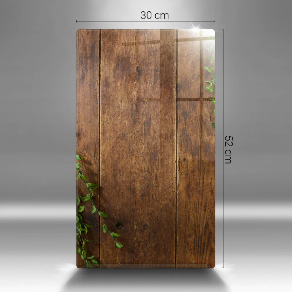 Skleněná deska do kuchyně Dřevěné desky a listy